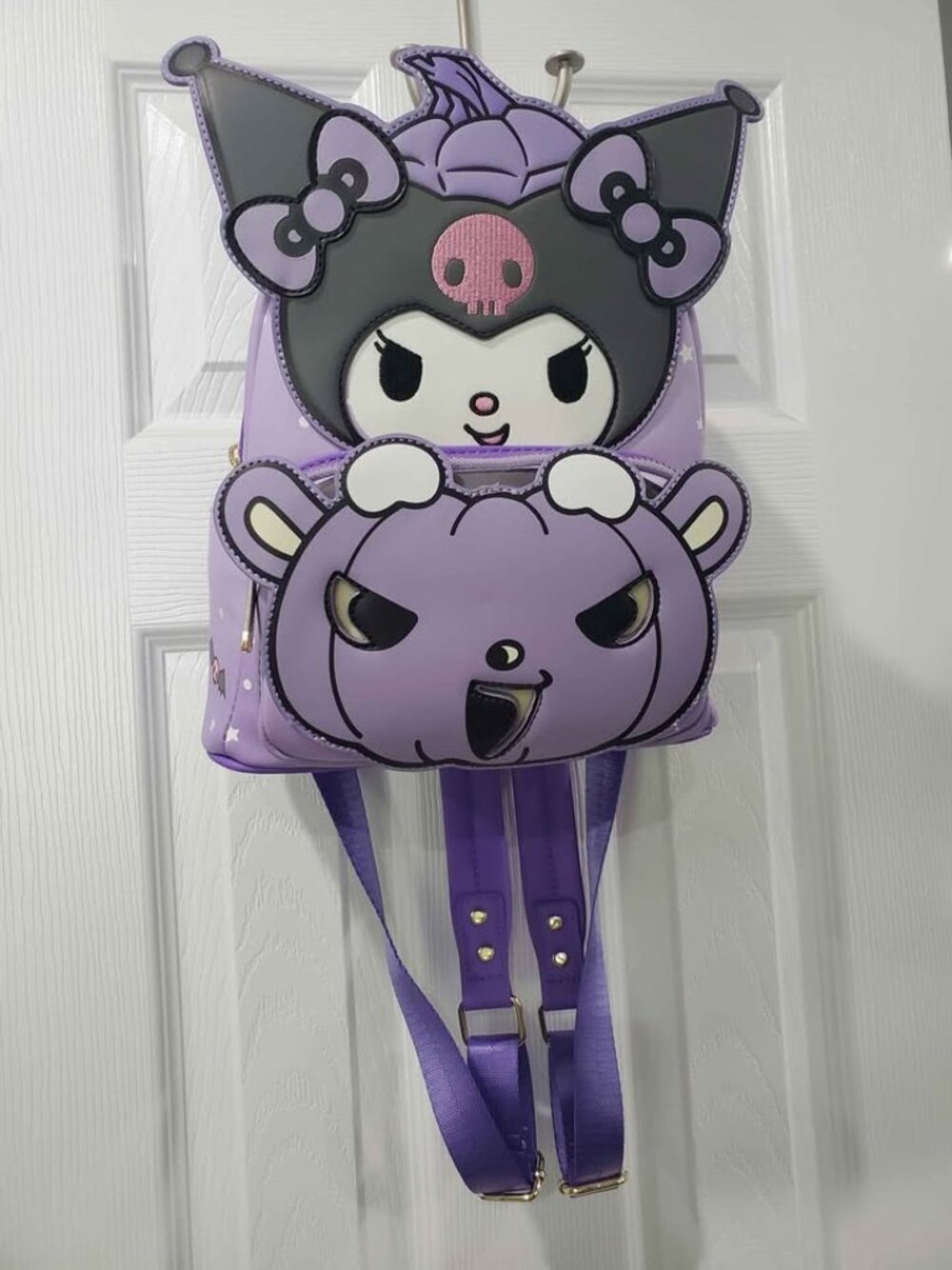 Loungefly Sanrio Kuromi Halloween Purple Backpack